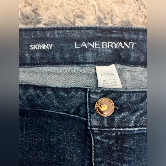 Lane Bryant skinny jeans womens plus size stretch denim 24 - Picture 2 of 4